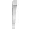 Ekena Millwork 4-in. W x 24-in. D x 30-in. H Balboa Architectural Grade PVC Knee Brace BRCP04X24X30BOA - alternate 3